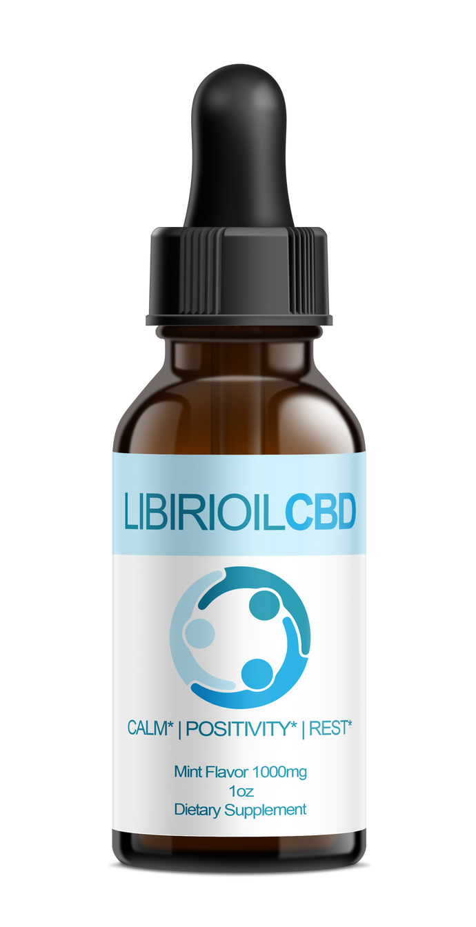 1000mg Libirioil - Calm, Positivity and Rest CBD Oil